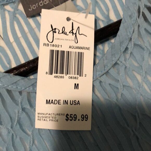 NEW JORDAN TAYLOR COVER UP DRESS SWIM MEDIUM $60 - Picture 4 of 4